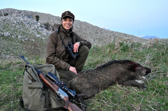 caccia al cinghiale
